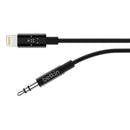 Belkin AV10172BT03-BLK 3.5 mm Audio Cable - 3 ft - MFI - Black