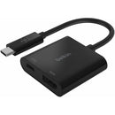 Belkin AVC002BK-BL USB-C to Video Adapter + Charging port up to 60W Power