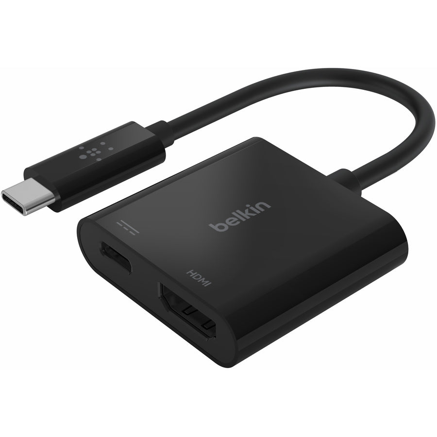 Belkin AVC002BK-BL USB-C to Video Adapter + Charging port up to 60W Power