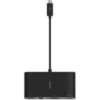 Belkin AVC004BK-BL USB-C Multiport Adapter -USB A 3.0 -up to 100W Power Delivery