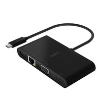 Belkin AVC004BK-BL USB-C Multiport Adapter, USB-C to Video - USB A 3.0