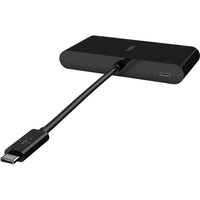Belkin AVC004BK-BL USB-C Multiport Adapter, USB-C to Video - USB A 3.0