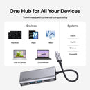 Belkin AVC006BTSGY USB-C 4-in-1 Multiport Adapter, Laptop Docking Station