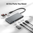 Belkin AVC023FQSGY 7-Port USB-C Hub - 2xUSB-A, 2xUSB-C - Docking Station