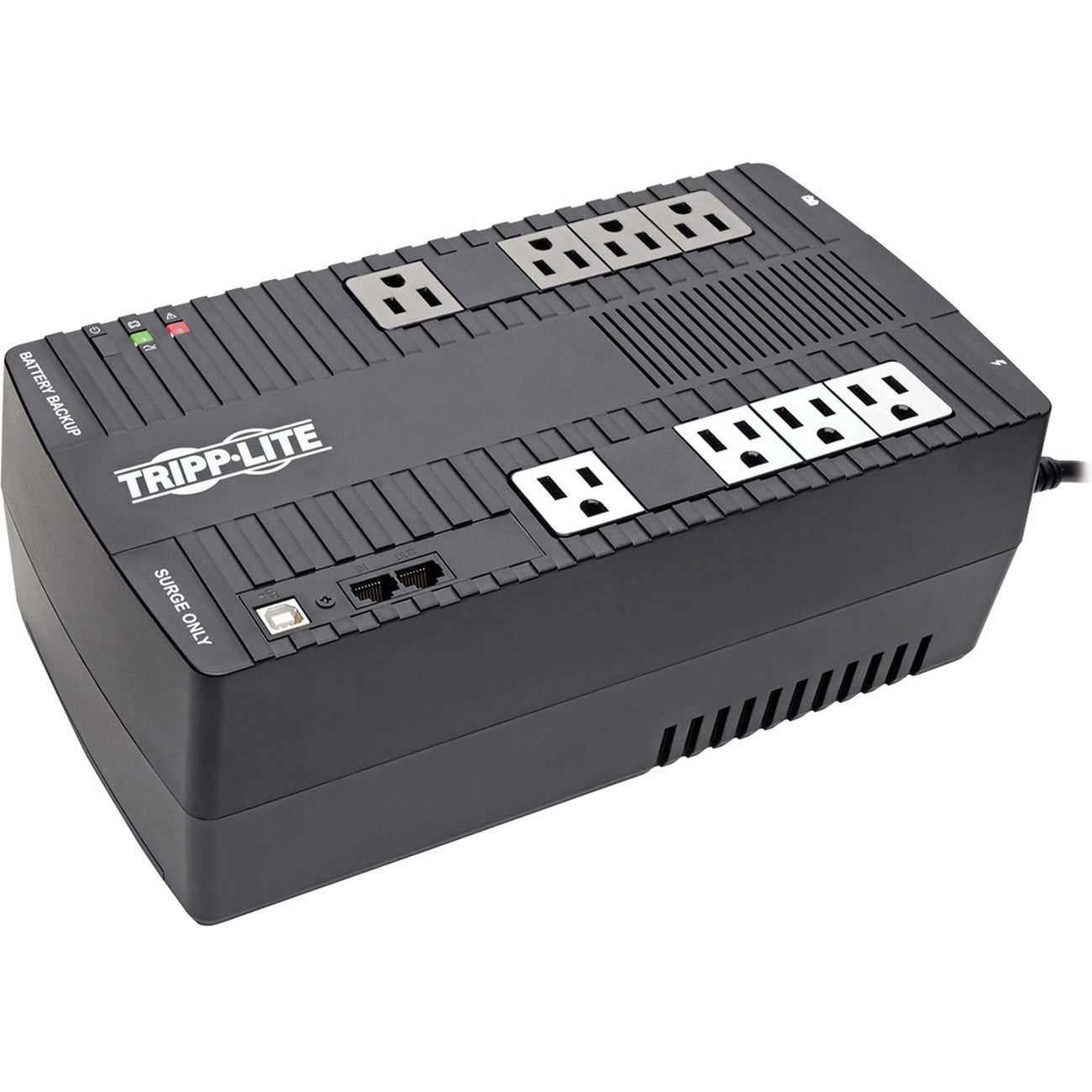 Eaton AVR700U UPS 700VA 350W Line-Interactive UPS 8 NEMA 5-15R Outlets AVR 120V