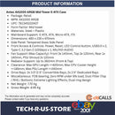 ANTEC AX1000 ARGB Mid Tower Desktop PC Case E-ATX USB-C 4x ARGB Fan 360mm Black