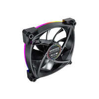 Montech AX120 PWM BLACK ARGB Fan 1600PWM, High-End Durability, Silent Performanc