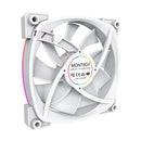 Montech AX140 PWM WHITE ARGB Standard Fan 1600PWM, High-End Durability - 140mm