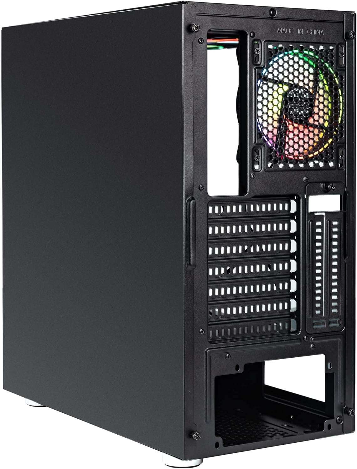 BGears B-BLACKWIDOW-RGB BLACK - MDT - extended ATX Case - windowed side panel