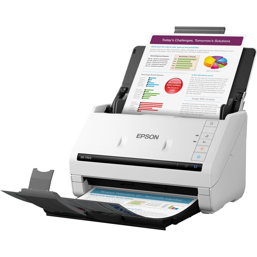 Epson B11B262201 DS-770 II Large Format Sheetfed Scanner - 600 dpi Optical