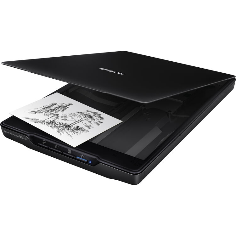Epson B11B268201 Perfection V39 II Flatbed/Film Scanner - 4800 dpi Optical