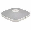 HP Poly B22X4AA#AC3 Studio A2 White Table Microphone w/ Mounting Plate I/O cable