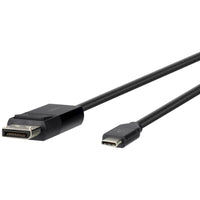 Belkin B2B103-06-BLK USB-C to DisplayPort Adapter Cable 4k 60Hz 6 foot - Black