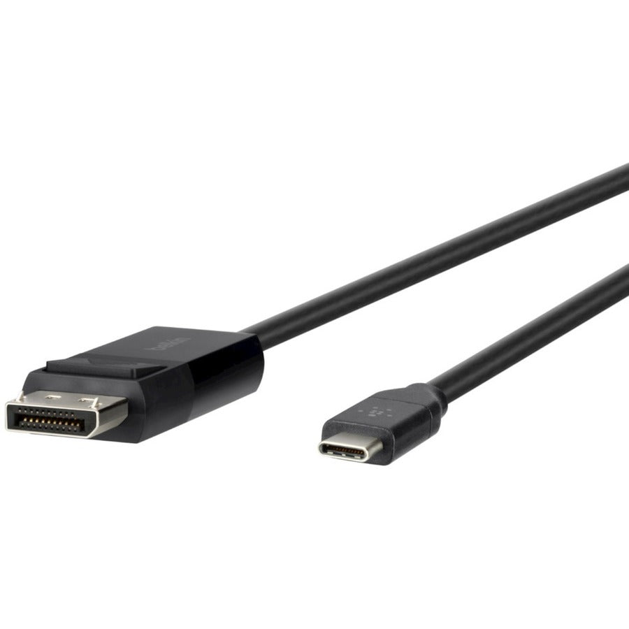 Belkin B2B103-06-BLK USB-C to DisplayPort Adapter Cable 4k 60Hz 6 foot - Black
