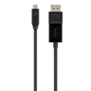 Belkin B2B103-06-BLK USB-C to DisplayPort Adapter Cable 4k 60Hz 6 foot - Black