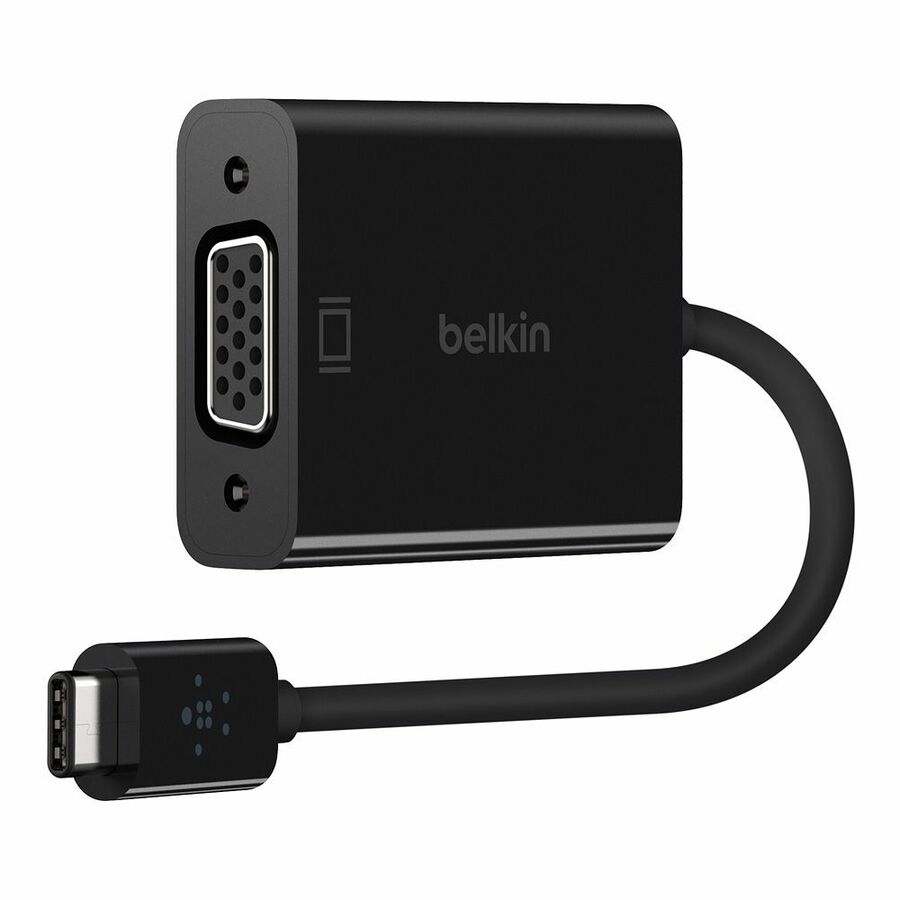 Belkin B2B143-BLK USB-C to VGA Adapter (For Business / Bag & Label)