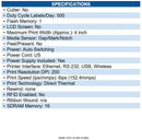 Sewoo B30IIE_SW LK-B30IIE Label Desktop D/T STD (USB+Serial+Ethernet), Wi-Fi(802