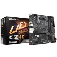 Gigabyte B550M K Motherboard AMD AM4 B550 Max128GB DDR4 PCIE Micro ATX Retail