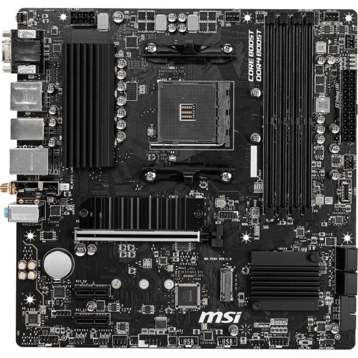 MSI B550MPROVCWIFI Gaming Desktop Motherboard - AMD B550 Chipset - Socket AM4