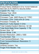 HP B5PH8UT#ABA EliteBook X G1a 14 inch Notebook Next Gen AI PC Wolf Pro