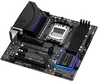 ASRock B650M PG Riptide WIFI Motherboard - AMD B650 AM5 Max128GB DDR5 Micro ATX