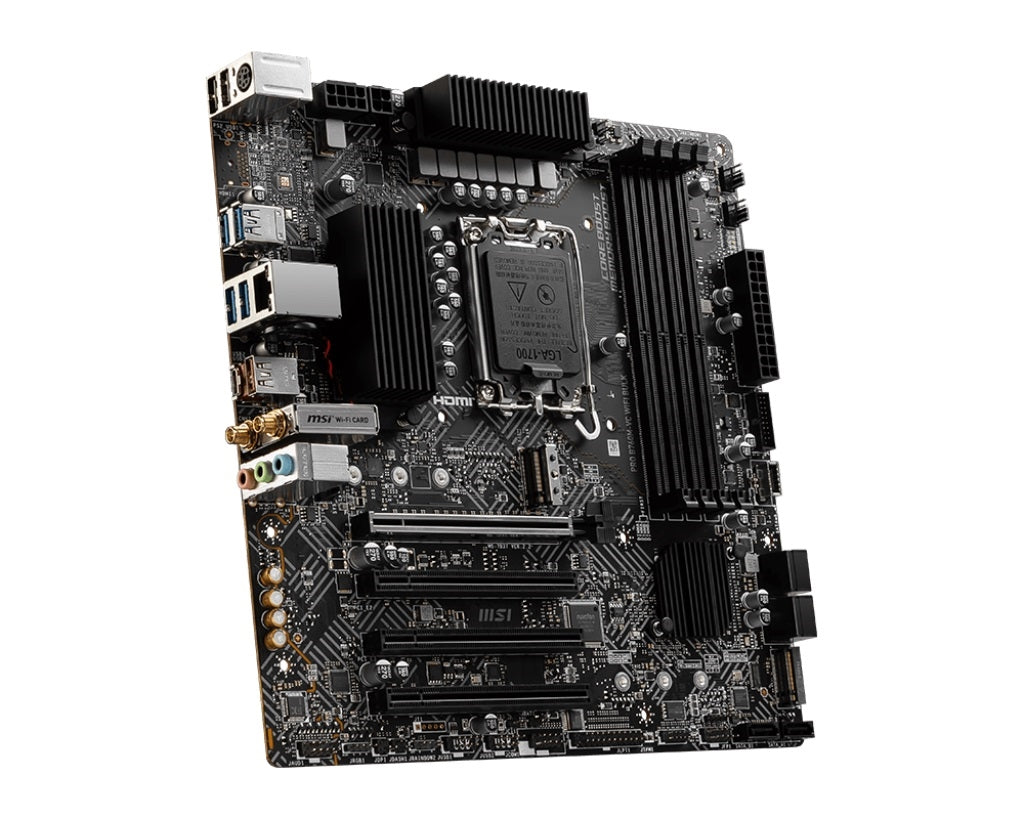 MSI B760MVCWIFIBULK B760 LGA1700 Max192GB DDR5 mATX Motherboard