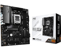 ASRock B850 Pro-A Motherboard - AMD B850 AM5 Max256GB DDR5 ATX Retail