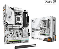ASRock B850 Steel Legend WiFi Motherboard - B850 AM5 Max256GB DDR5 ATX Retail