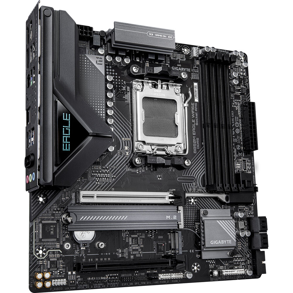 Gigabyte B850M EAGLE WIFI6E Motherboard - AMD B850 AM5 Max256GB DDR5 Micro ATX