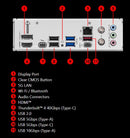 MSI B860MGPW MB Gaming B860 Plus WF LGA1851 4xDDR5 HDI- DP TB M.2 RAID 5GBe mATX