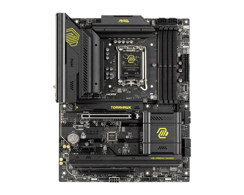 MSI B860TOMAHAWKWIFI Motherboard - MAG B860 TOMAHAWK WIFI B860 LGA1851 Max256GB