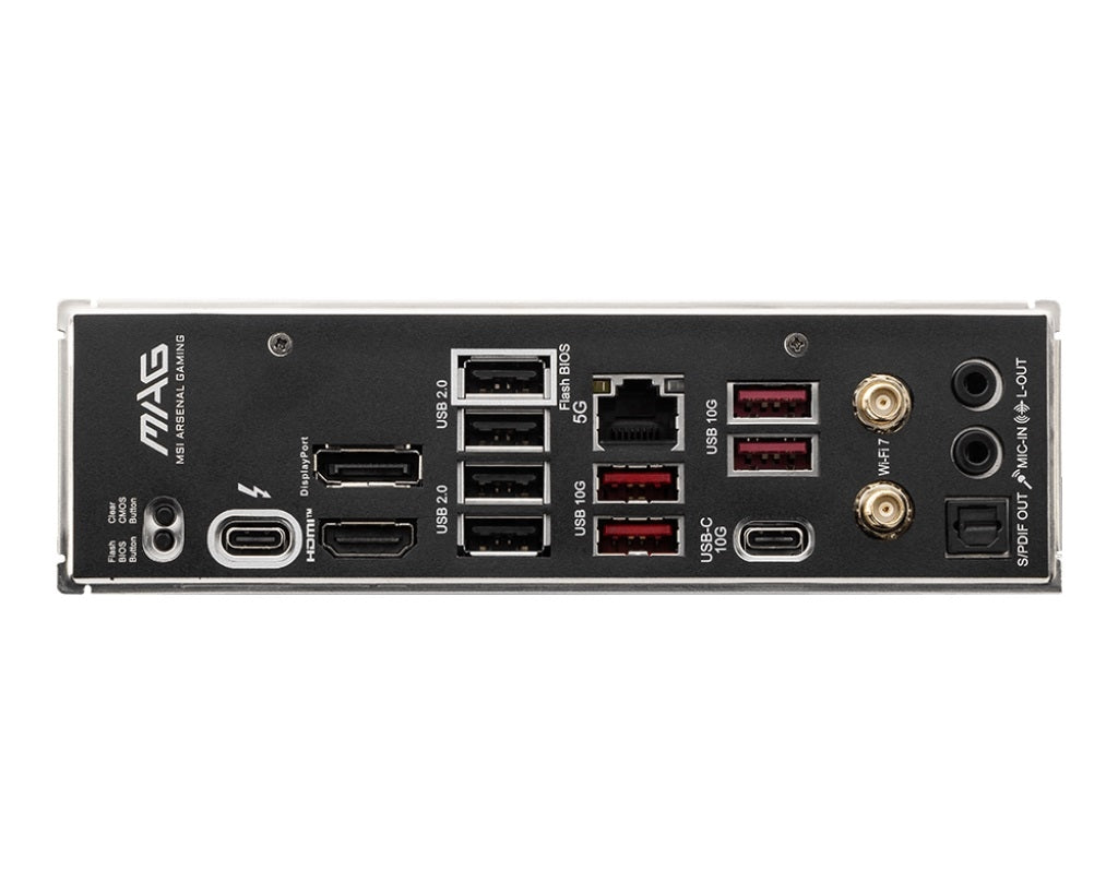 MSI B860TOMAHAWKWIFI Motherboard - MAG B860 TOMAHAWK WIFI B860 LGA1851 Max256GB