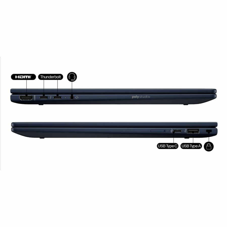 HP B8GE7UT#ABA EliteBook X Flip G1i 14" Notebook Next Gen AI PC - 1920 x 1200