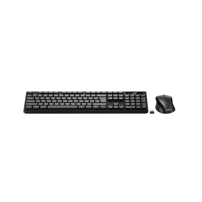 Belkin BBZ010TT Wireless Keyboard and Mouse Combo for Windows OS - Full Size