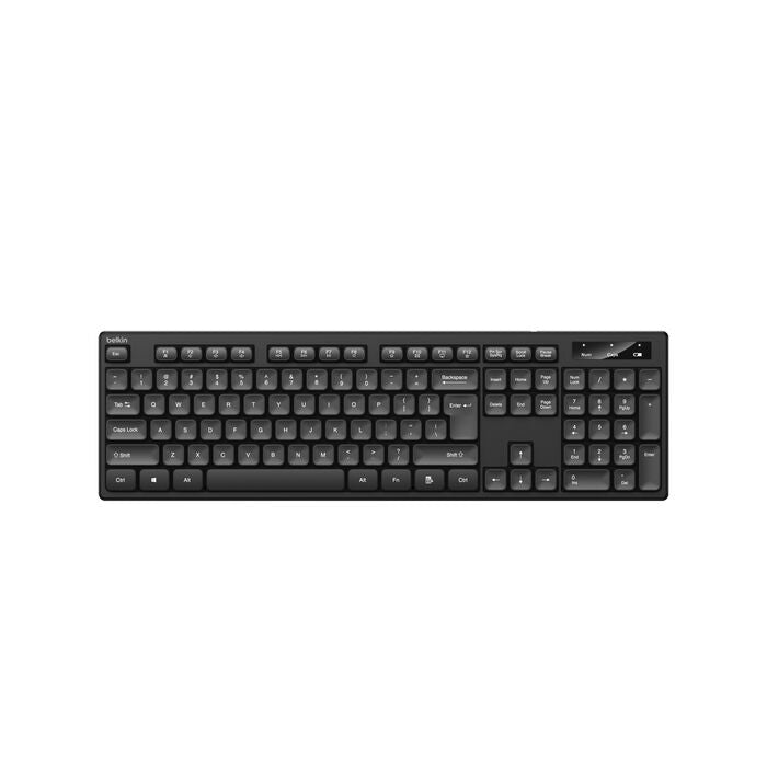 Belkin BBZ010TT Wireless Keyboard and Mouse Combo for Windows OS - Full Size