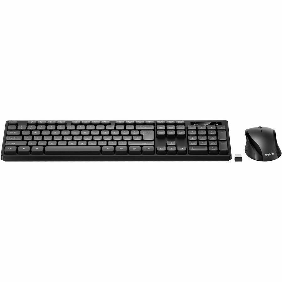 Belkin BBZ010tt Wireless Keyboard and Mouse Combo for Windows OS - Black