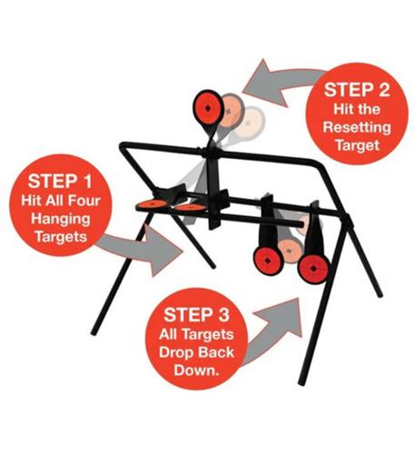 Birchwood Casey BC-47017 WOT Gallery Resetting Airgun Target