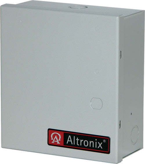 Altronix BC100 Power Supply/Battery Enclosure 8.5" x 7.5" x 3.5" D, Indoor, Gray