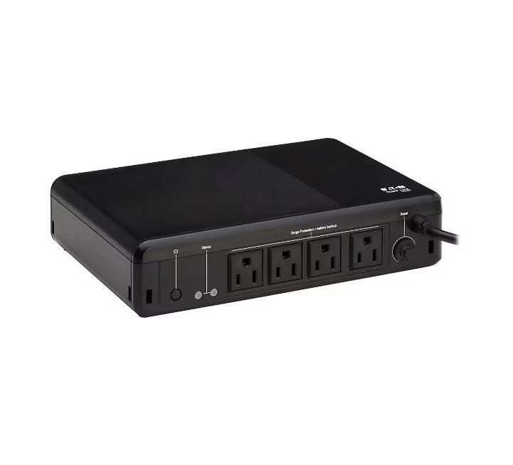 Eaton BC600R 600VA 300W 120V Standby UPS - 4 NEMA 5-15R - Black