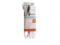 Belkin BE106000-10 6 Outlet Home/Office Surge Protector - Rotating Plug - 120 V