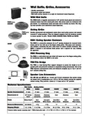Bogen S86T725 S86T725PG8W Ceiling Speaker 8-Inch Off-White Grille 7W 70V