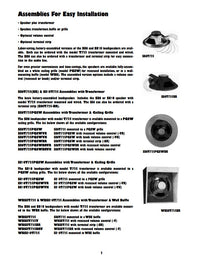 Bogen S86T725 S86T725PG8W Ceiling Speaker 8-Inch Off-White Grille 7W 70V