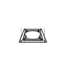 Bogen BG-SGHD8 Square Grill HD 8 INCH Spkr