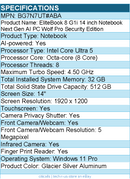 HP BG7N7UT#ABA EliteBook 8 G1i 14" Touchscreen Notebook - Intel Core Ultra 5