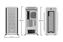 be quiet! BGW40 PC Case - Silent Base 802 Window White TG EATX ATX MATX MITX ATX