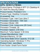 HP BH9H1UT#ABA ProDesk 4 G1i Desktop Computer - Intel Core Ultra 7 15th Gen
