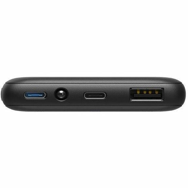 INIU BI-B3 10000 mAh Li-Ion Polymer Power Bank 3A 5V USB-C Charger Adapter Black