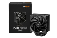 be quiet! BK039 Pure Rock 3 Black CPU Air Cooler - 2000 RPM - 4-Pin