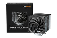 be quiet! BK041 Pure Rock Pro 3 Silver CPU Air Cooler - 2000 RPM - 4-Pin - 12 V