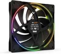be quiet! BL075 Fan - Light Wings 140mm PWM high-speed ARGB LED Black Retail